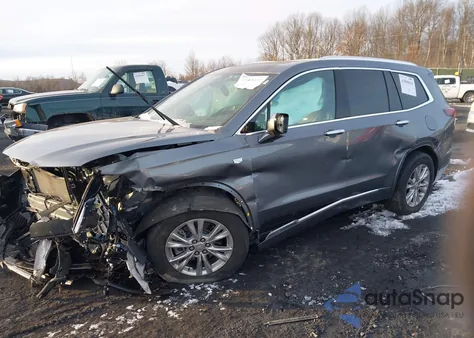 2022 Cadillac Xt6 Luxury z USA, uszkodzony, nr VIN 1GYKPAR48NZ154839
